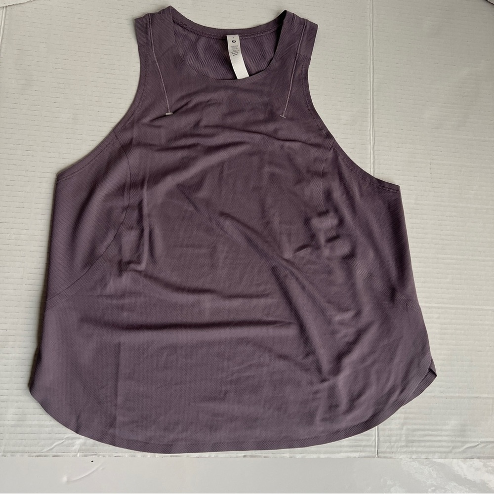 Lululemon ^ 2021 SeaWheeze Lightweight Run Kit Tank Top Dusky Lavender EUC 8 - Picture 12 of 14